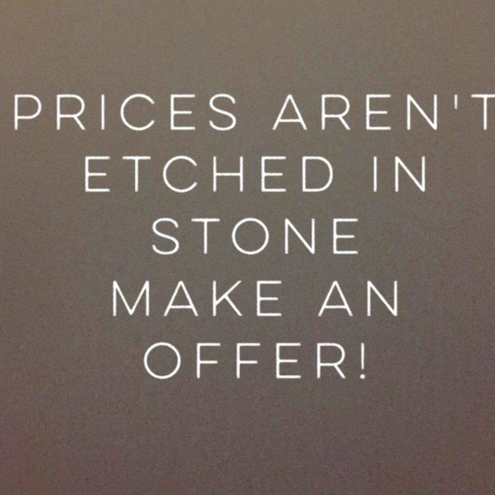 Make an offer Reasonable offers accepted